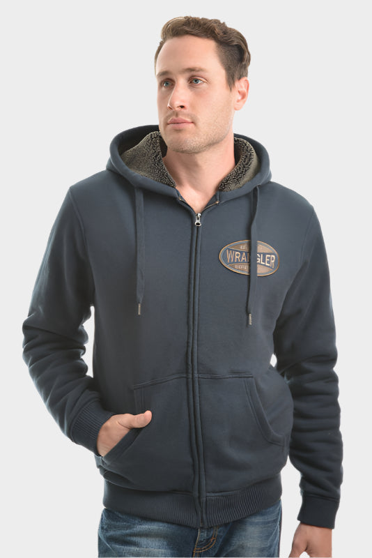 Wrangler Men's Lance Zip Up Hoodie