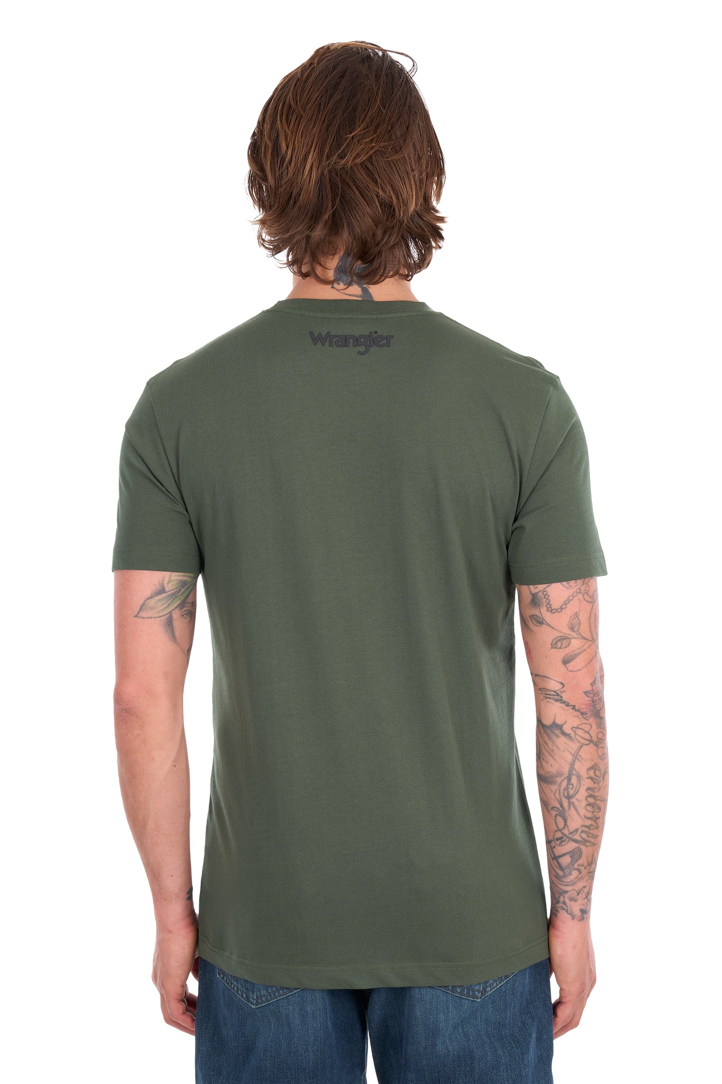 Wrangler Men's Jay Short Sleeve Tee - Cypress