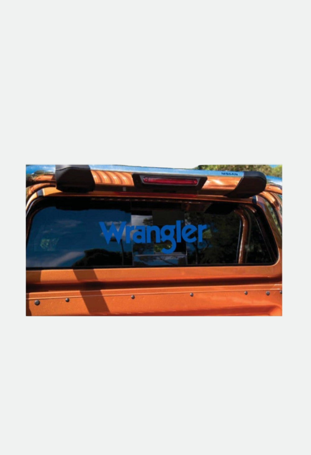 Wrangler Ute Sticker (Royal Blue)