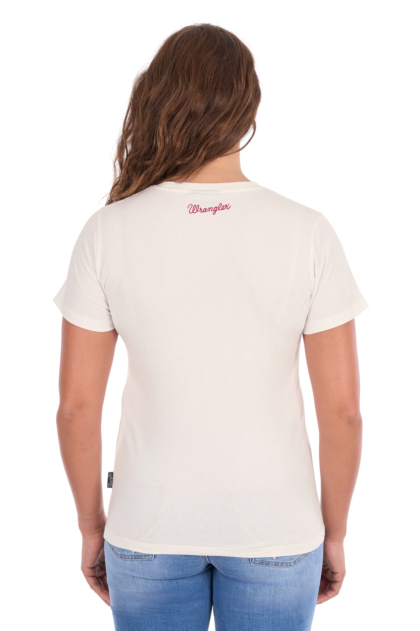 Wrangler Women's Nora Short Sleeve Tee – Cream