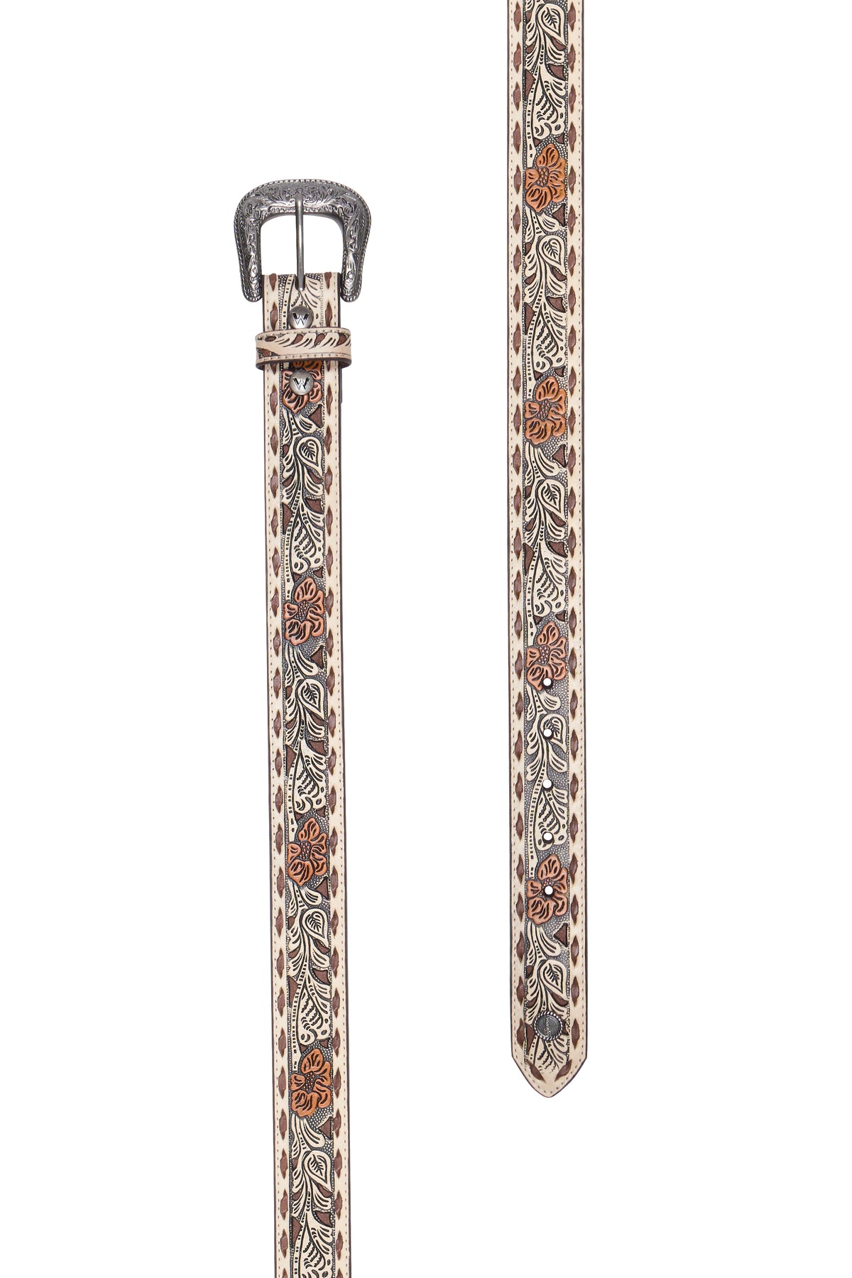 Wrangler Women’s Blakely Belt – Tan/Natural