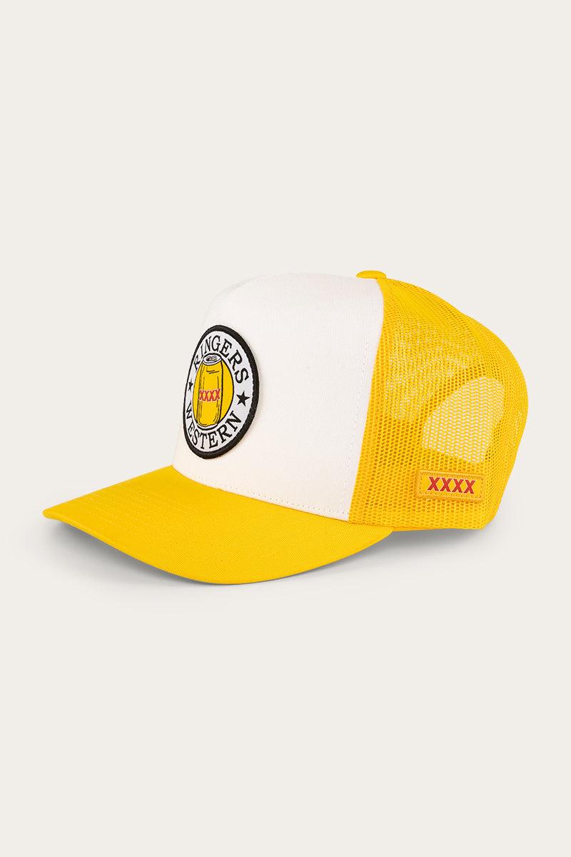 RINGERS WESTERN CAN TRUCKER CAP - YELLOW