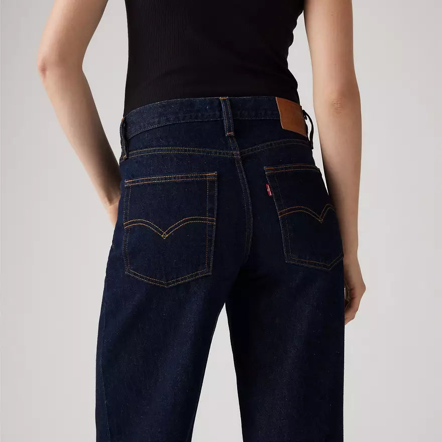 Levis Xl Baggy Straight Women's Jeans - Dark Wash