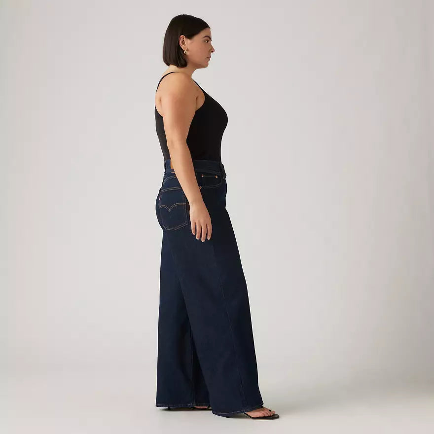 Levis Xl Baggy Straight Women's Jeans - Dark Wash