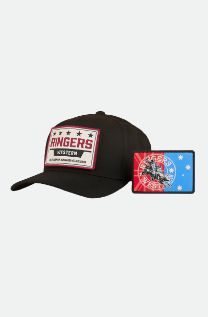Ringers Western Switcheroo Baseball Cap - Black