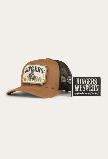 Ringers Western Switcheroo Trucker Cap - Clay