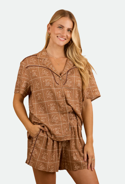 Ringers Western Cody Womens Short - Almond