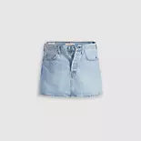 Levis Women's Iconic Skirt - Light Indigo Worn In - Blue