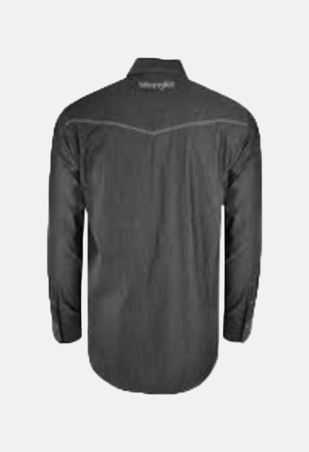 Wrangler Caleb Long Sleeve Shirt Grey Chambray