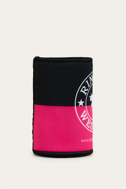 Ringers Western Splice Stubby Cooler - Pink / Navy