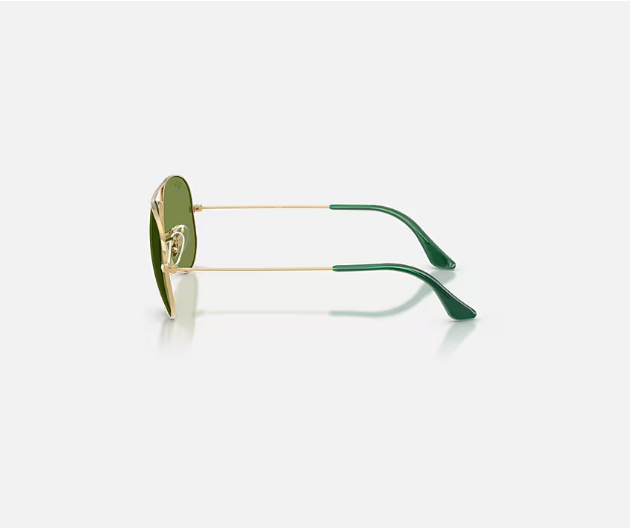 Ray-Ban Aviator Large Metal Arista W/Green