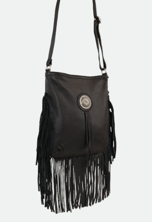 Ringers Western Maria Tassel Bag - Black