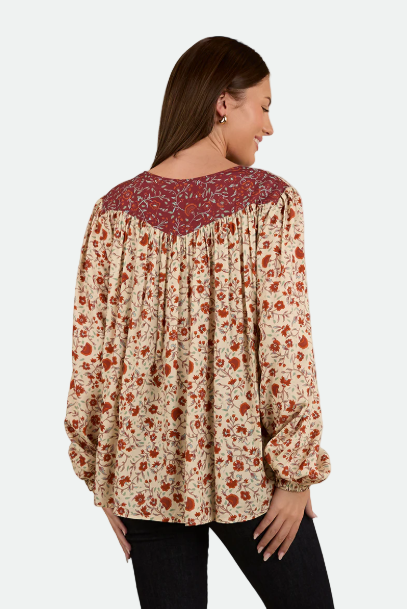 Ringers Western Twyla Womens Fashion Top - Off White