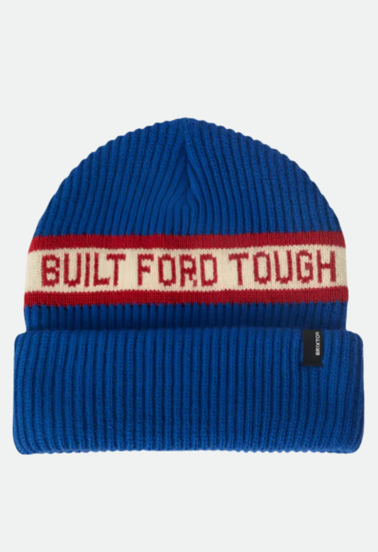 Brixton Unisex FORD BUILT TOUGH BEANIE - Blue