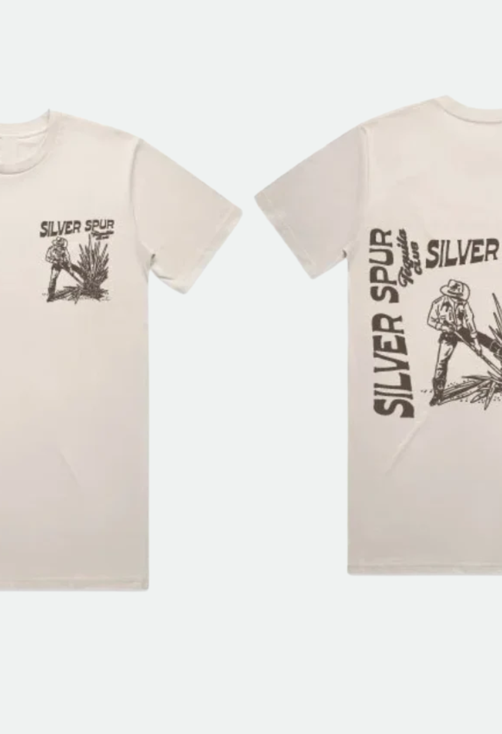 Silver Spur Hat Co. SS Tequila Club Tee - Bone