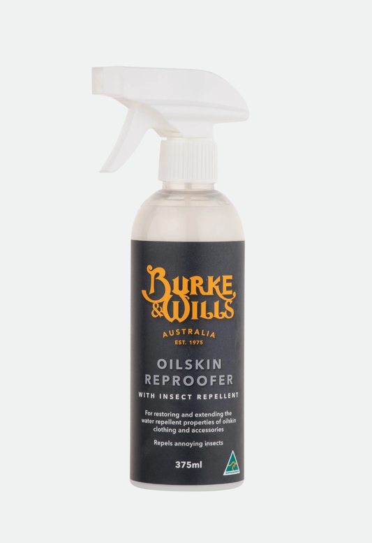 BURKE & WILLS OILSKIN REPROOFING SPRAY 375ML