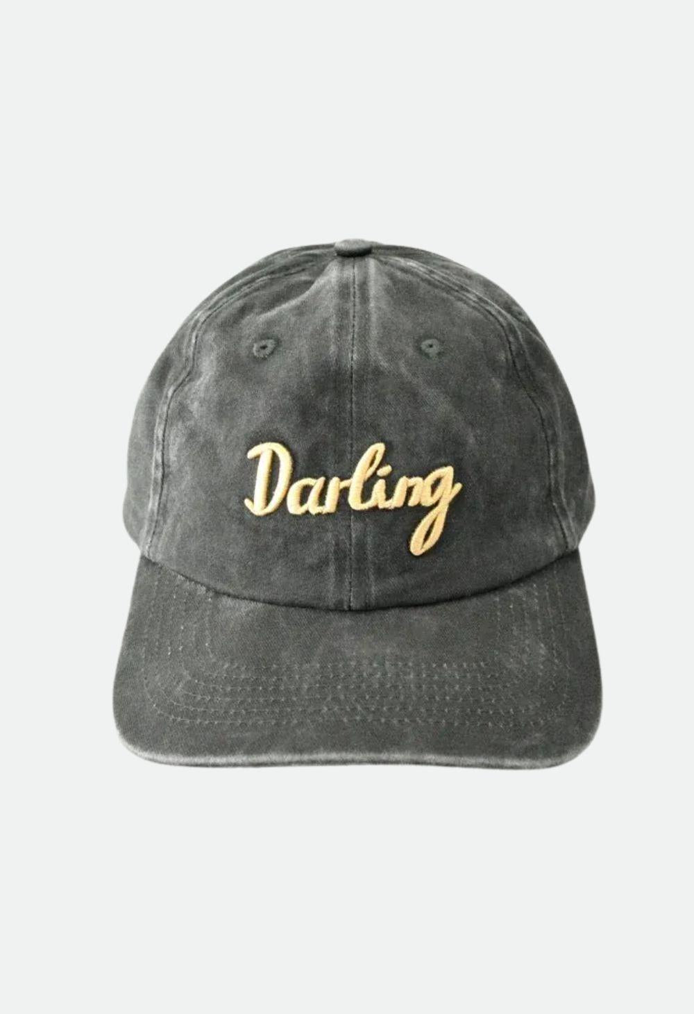 FAR MER Vintage Wash Darling Cap – Army Green | 6-Panel Washed Cotton Hat