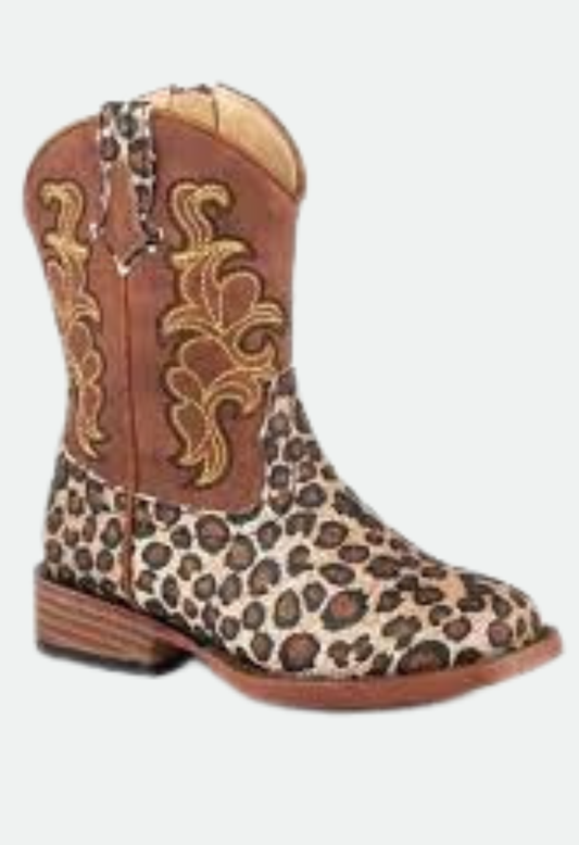 Roper Toddler - Glitter Wild Cat Brown