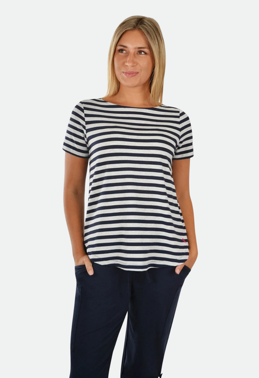 Thomas Cook Women's Rebel Top (Dark Navy/Grey Marle)