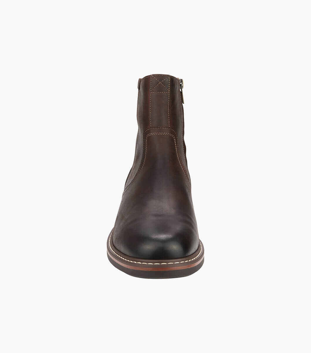 Florsheim Norwalk - Stivali da uomo con zip laterale, nero, 39.5 EU Florsheim Norwalk - Stivali da uomo con zip laterale, nero, 39.5 EU