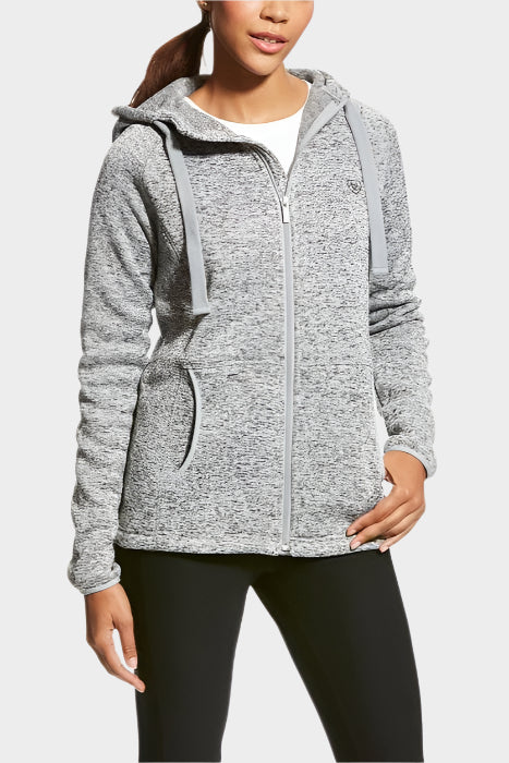 Ariat Women's Granby Full Zip - Heather Grey