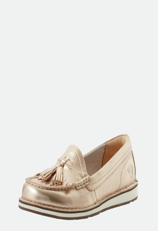 Ariat Wms Rose Gold Tassel Cruiser
