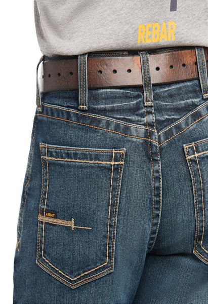 Ariat Men's Rebar M3 Loose DuraStretch Straight Leg Jean Big