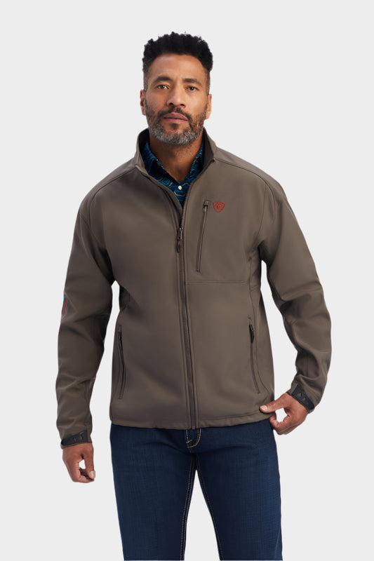 Ariat Men's Logo 2.0 Softshell Jacket - Banyan Bark