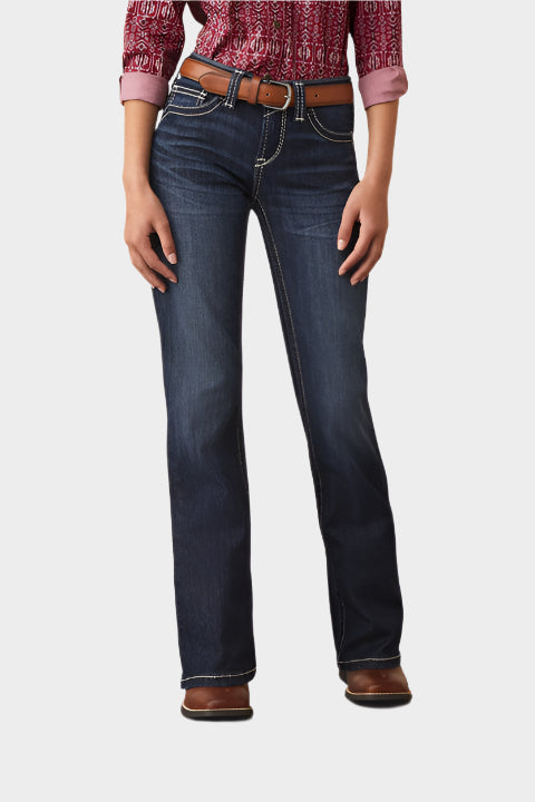Ariat Girls R.E.A.L. Brianna Boot Cut Jean (Naomi)