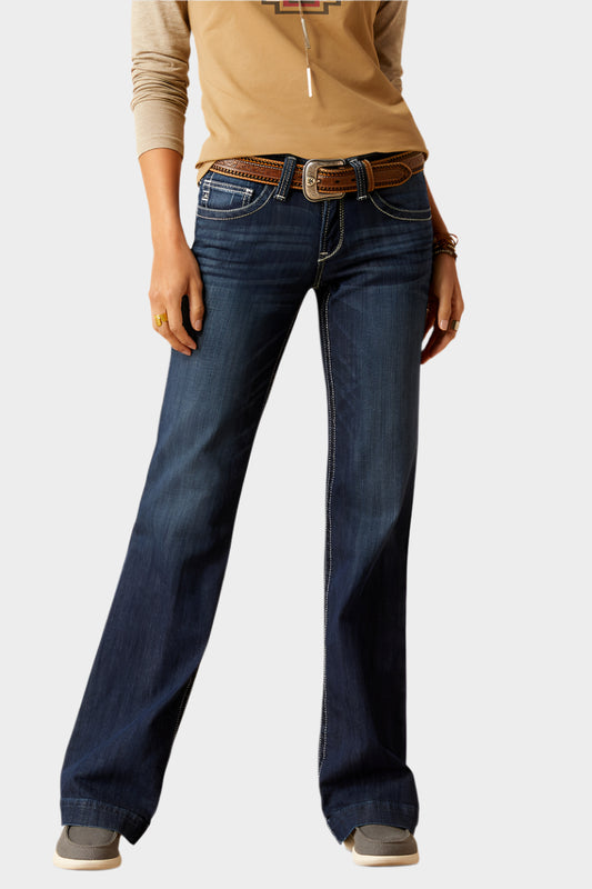 Ariat Mid Rise Camila Trouser (Reg / 33 Leg) - Midnight
