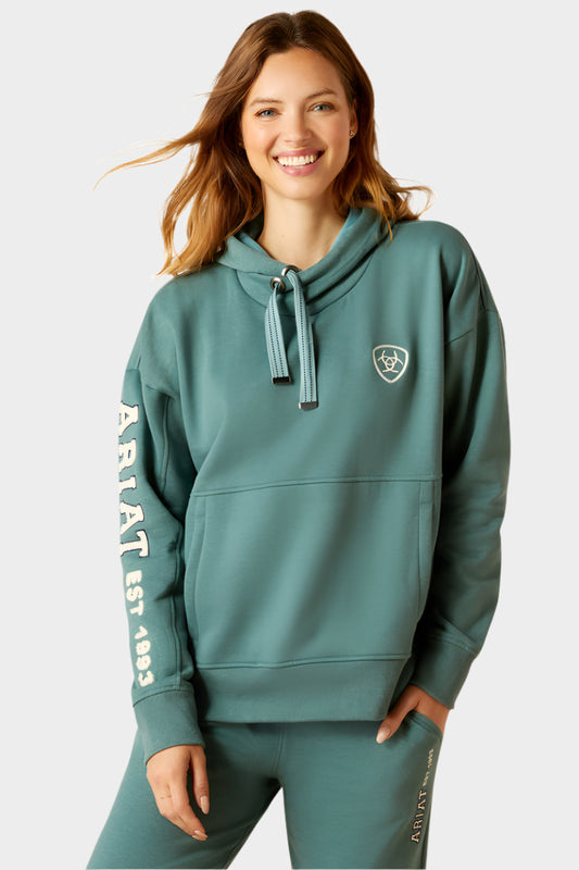Ariat Women's Rabere Hoodie - Silver Pine Heather