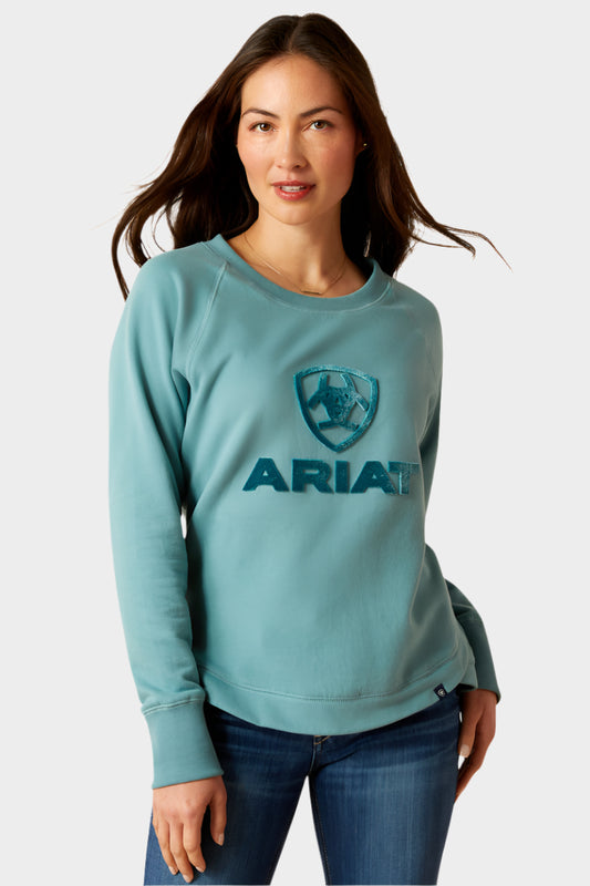 Ariat Women's Benicia Sweatshirt - Arctic