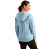 Ariat Women's Team Logo Full Zip Hoodie - Glacier Lake (10049036)