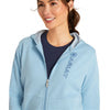 Ariat Women's Team Logo Full Zip Hoodie - Glacier Lake (10049036)