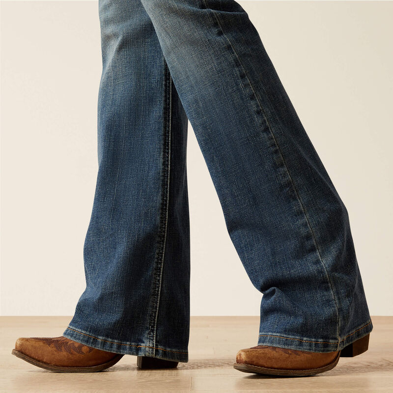 Ariat Woman's Perfect Rise Chopped Ella Boot Cut