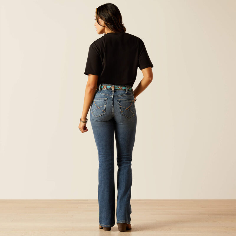 Ariat Woman's Perfect Rise Chopped Ella Boot Cut