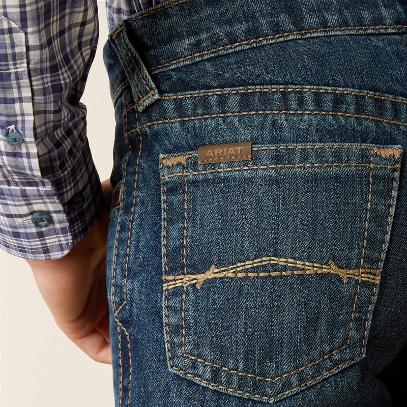 Ariat B5 Slim Nate Straight Leg Jeans - CYCLONE