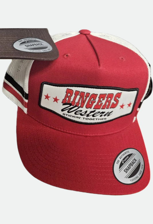Ringers Western - Cap - Trucker - Garage Retro - Red