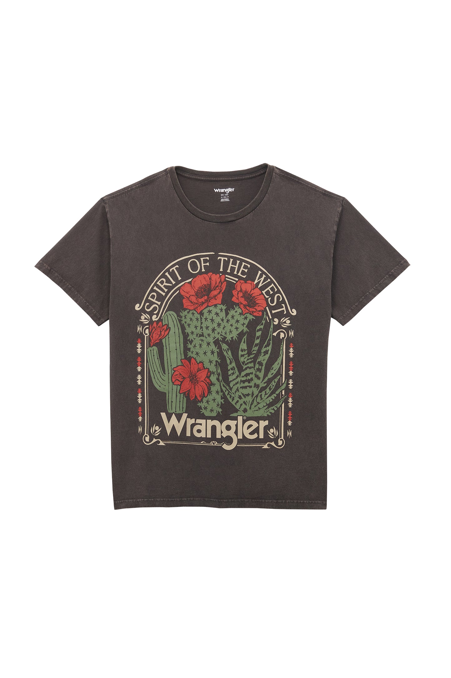 Wrangler Women's Western Graphic Oversized Tee
