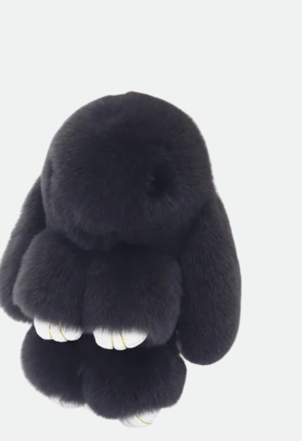 Heavenly Craft Rabbit Fur Doll Keychain