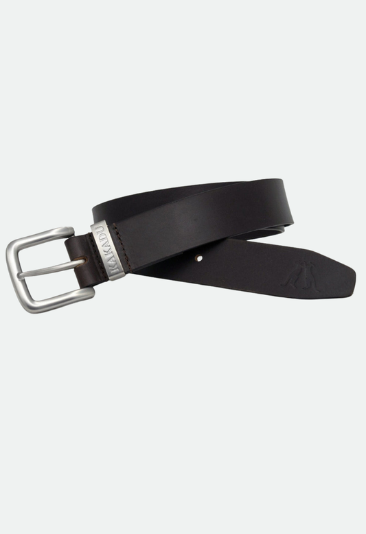 Kakadu Ironbark Belt Single Keeper - Dark Brown