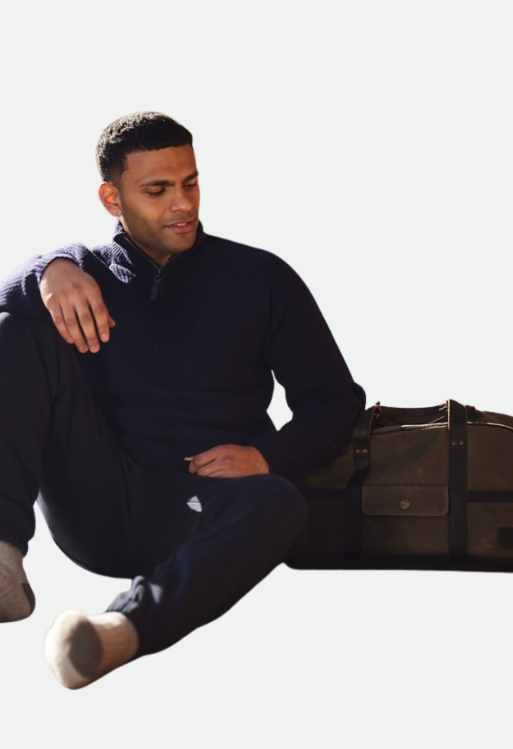 Swanndri Kingston Canvas Overnighter (Taupe)