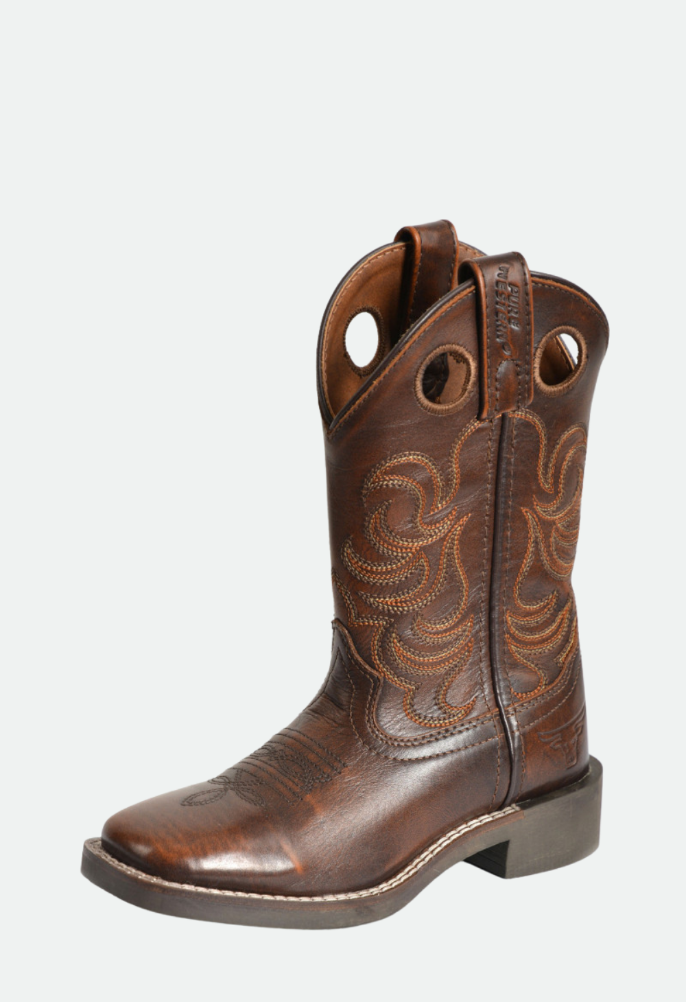 PURE WESTERN CHILDRENS RYDER BOOT