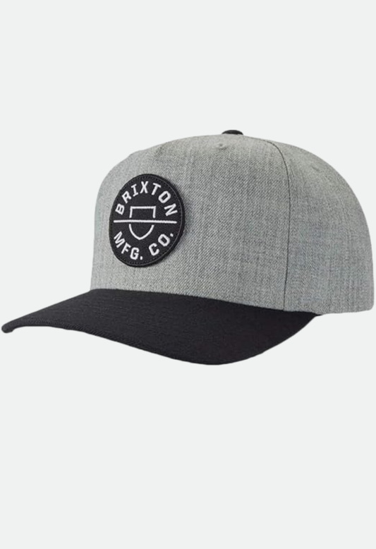 Brixton Crest Cap Medium Profile Snapback