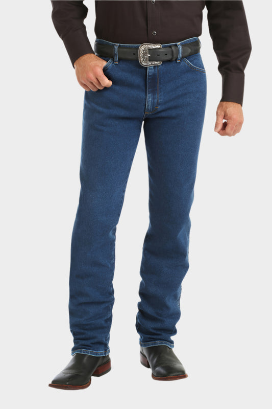 WRANGLER MENS COWBOY CUT ACTIVE FLEX JEAN (STONEWASH) 34 LEG