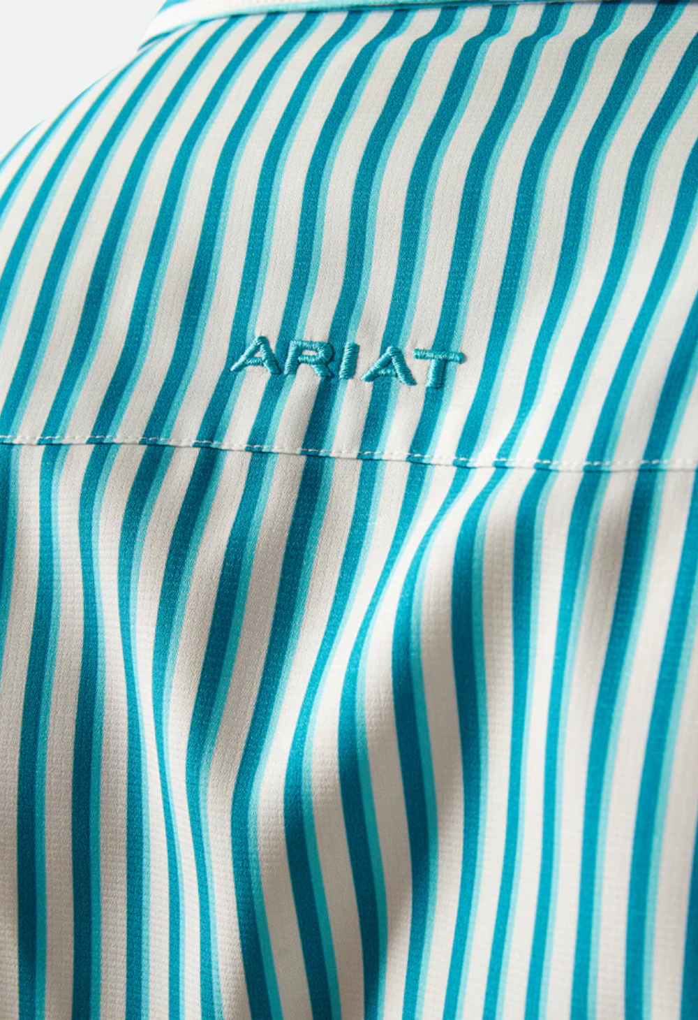 Ariat Women's Kirby Pro Long Sleeve Button Up Shirt - Peacock Stripe