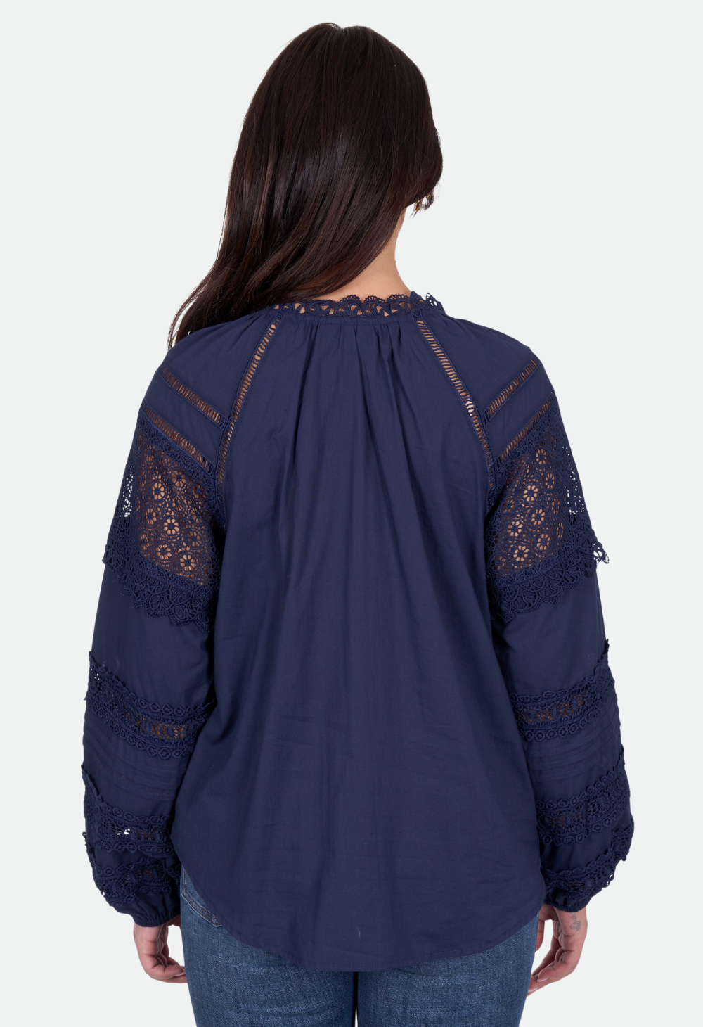 Wrangler Women's TAMARA LS Blouse - Navy