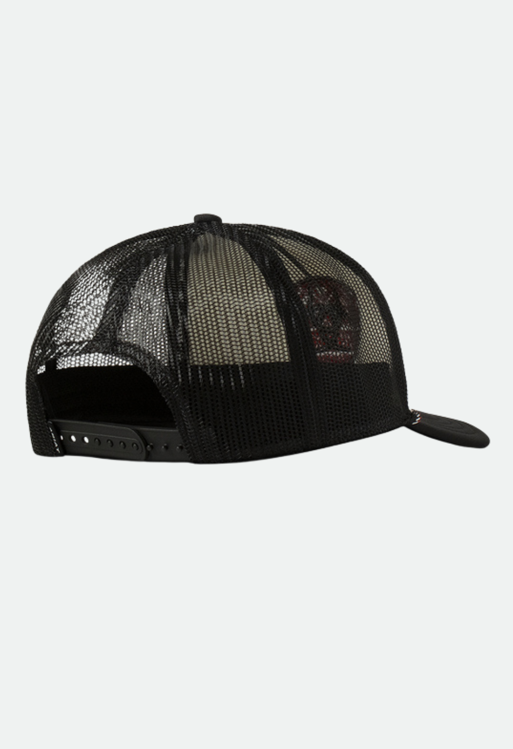 Ariat Men's Shield Patch White Black Mesh Cap
