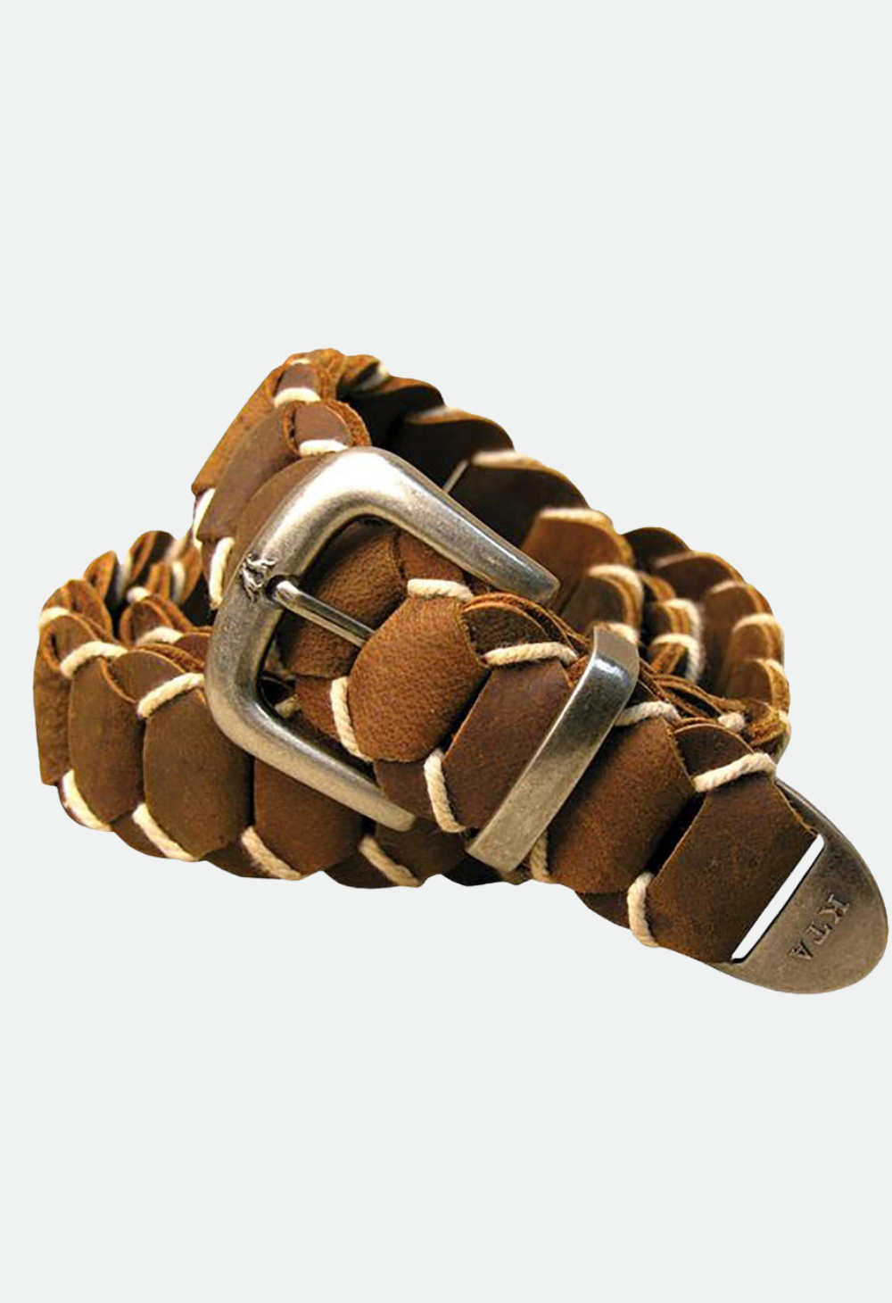 Kakadu Dorrigo Hand Braided Belt - Tobacco