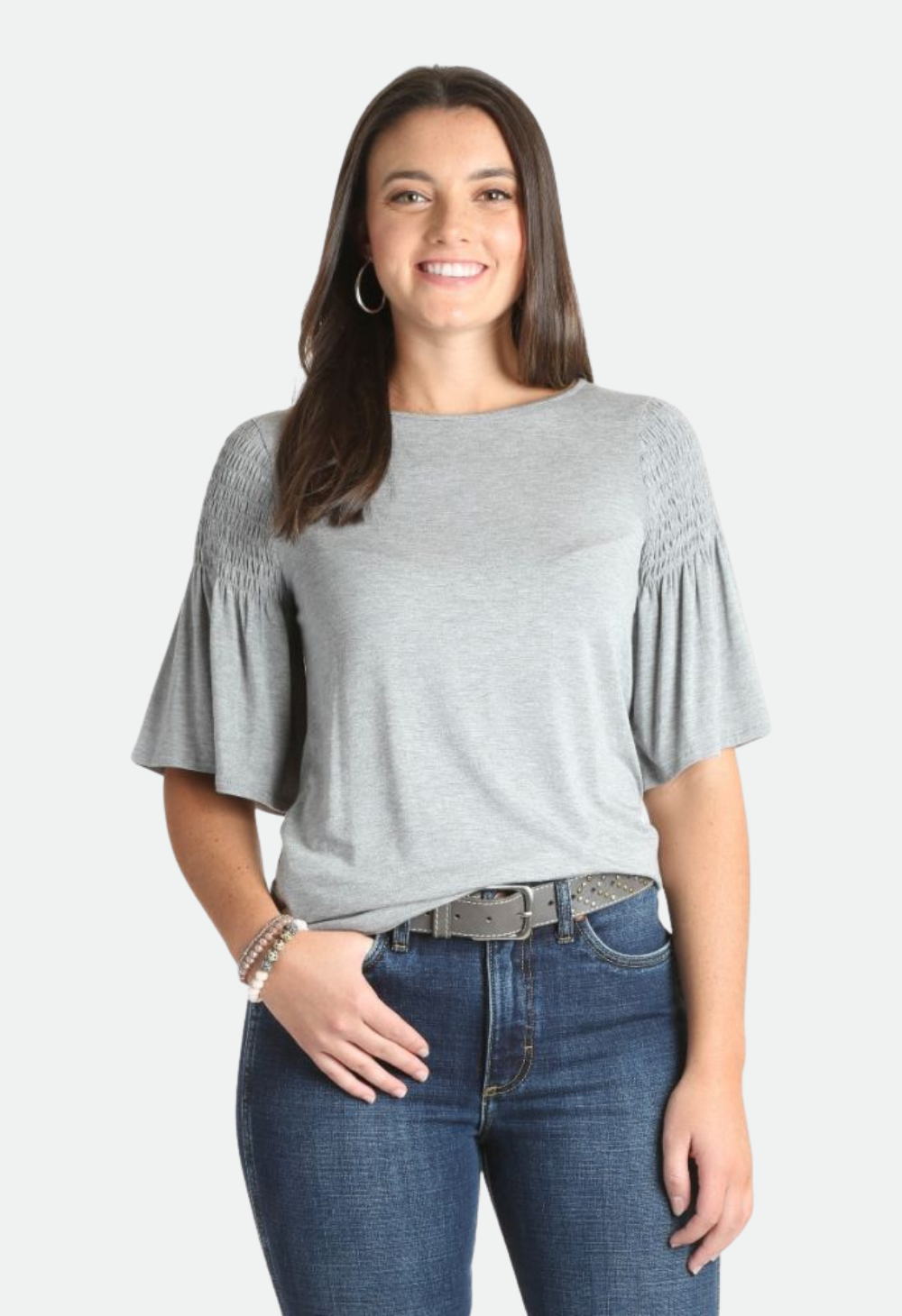 Wrangler USA Retro Flutter Sleeve Top – No Exchanges or Refunds